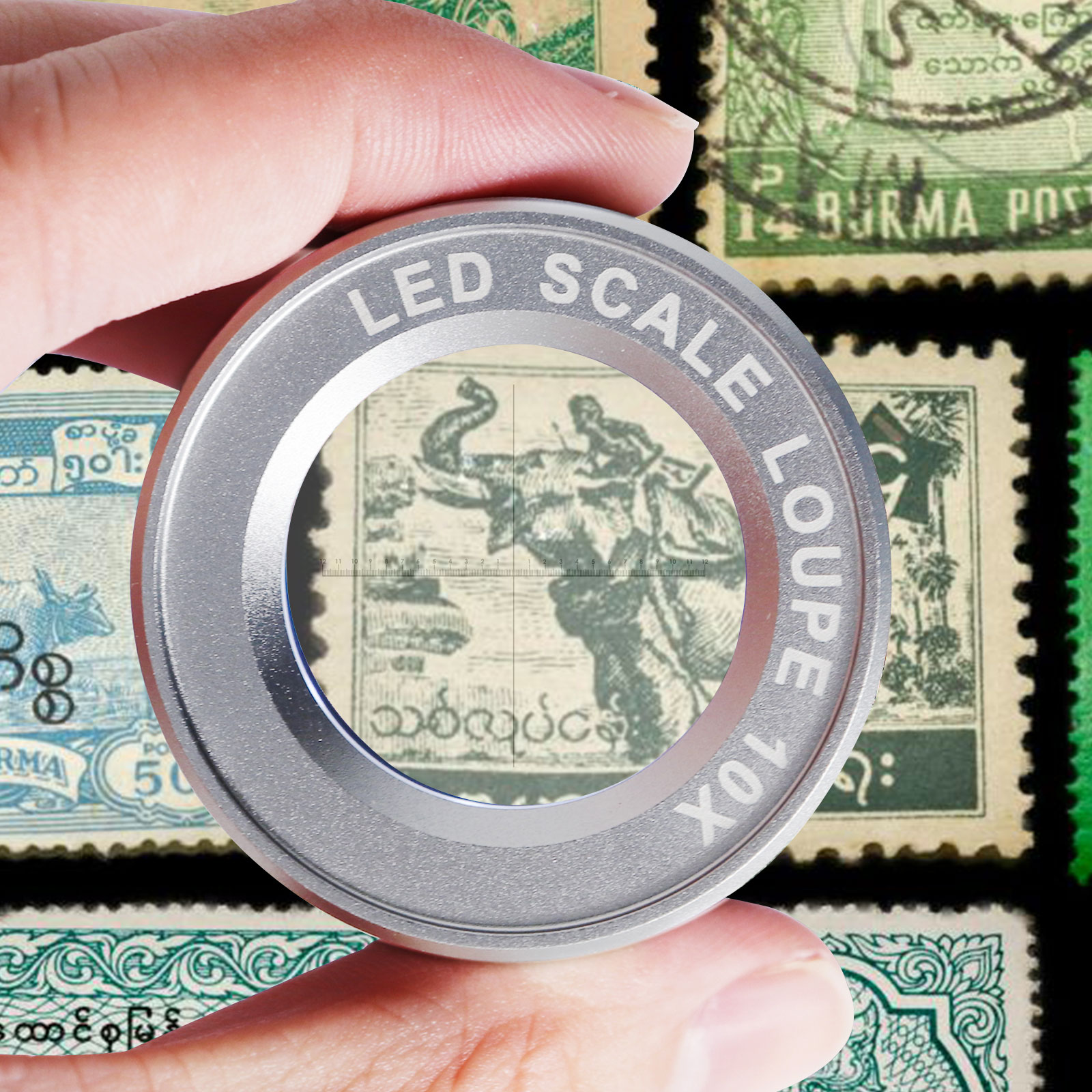 DP-386 Magnifying Glass 10X Rechargeable Jewelers Loupe with Scale Magnification, Loupe Magnifier with LED and UV Light Jewelers Magnifying Glass for Gem, Coin, Stamp Inspection, Watch Repair Jewelers Tool DP-386 Magnifying Glass 10X Rechargeable Jewelers Loupe with Scale Magnification, Loupe Magnifier with LED and UV Light Jewelers Magnifying Glass for Gem, Coin, Stamp Inspection, Watch Repair Jewelers Tool