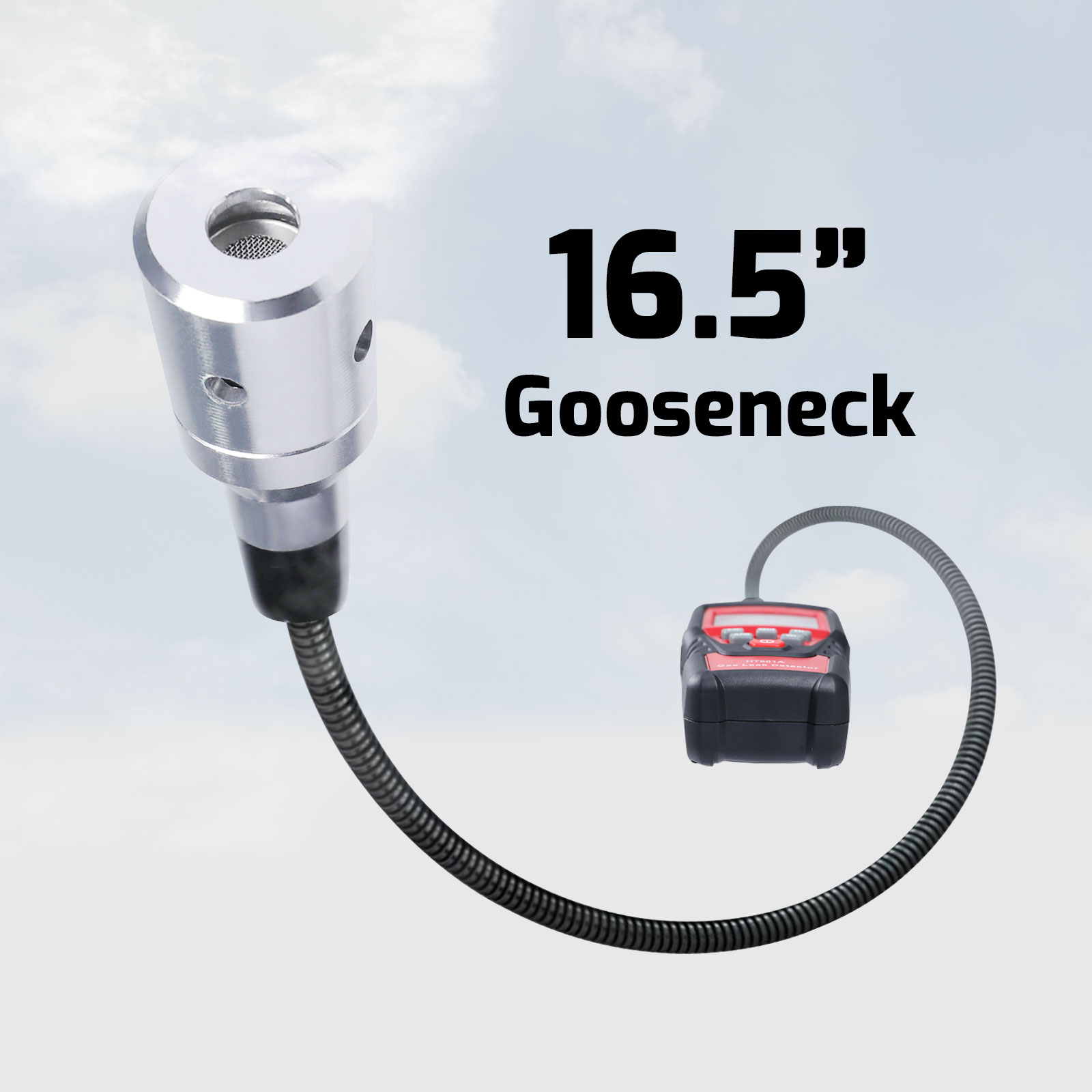 DP-425 Natural Gas Leak Detector 16.5-inch Gooseneck Gas Leak Detector, Natural Gas Detector for Locating The Source of Propane, Natural Gas, Combustible Gas Leak for Home and RV with Audible&Visual DP-425 Natural Gas Leak Detector 16.5-inch Gooseneck Gas Leak Detector, Natural Gas Detector for Locating The Source of Propane, Natural Gas, Combustible Gas Leak for Home and RV with Audible&Visual