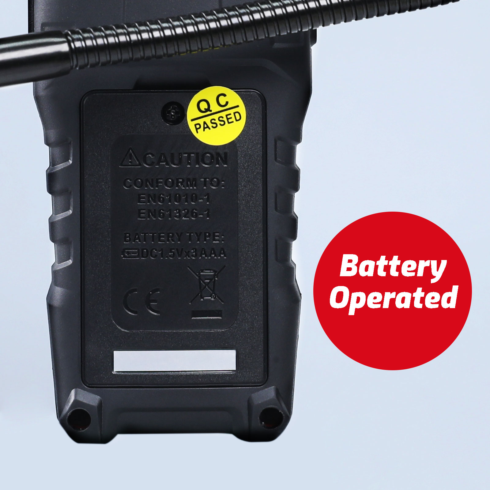 DP-425 Natural Gas Leak Detector 16.5-inch Gooseneck Gas Leak Detector, Natural Gas Detector for Locating The Source of Propane, Natural Gas, Combustible Gas Leak for Home and RV with Audible&Visual DP-425 Natural Gas Leak Detector 16.5-inch Gooseneck Gas Leak Detector, Natural Gas Detector for Locating The Source of Propane, Natural Gas, Combustible Gas Leak for Home and RV with Audible&Visual